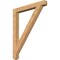 Ekena Millwork Traditional Craftsman Smooth Bracket, Western Red Cedar, 3 1/2"W x 34"D x 42"H BKT04X34X42TRA04SWR - alternate 1